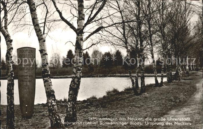 Schwenningen Neckar Schwenninger Moos Ursprung des Neckars