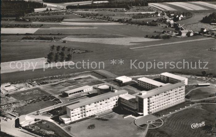 Schwenningen Neckar Fliegeraufnahme Krankenhaus