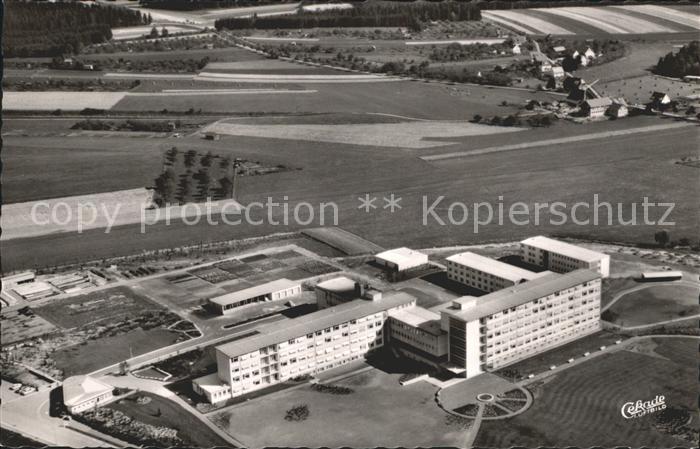 Schwenningen Neckar Fliegeraufnahme Krankenhaus