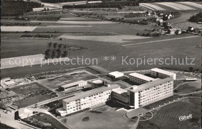 Schwenningen Neckar Fliegeraufnahme Krankenhaus