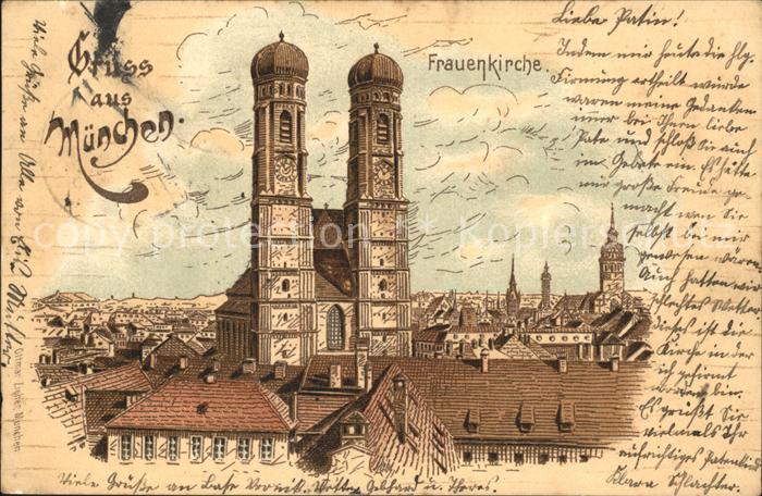 Muenchen Bayern Frauenkirche