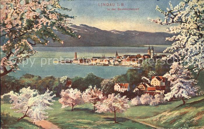 Lindau Bodensee im Fruehling