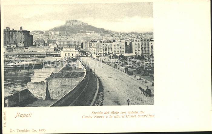 Napoli Neapel Strada del Molo