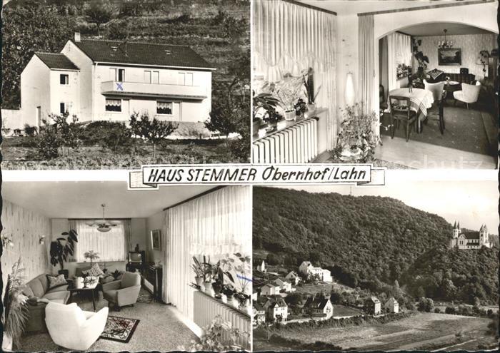 Obernhof Lahn Haus Stemmer Pension