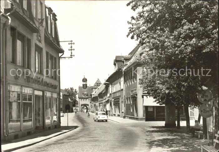 Bad Schmiedeberg Wittenberger Strasse mit Autor