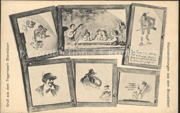 Tegernsee Bayern Zeichnungen