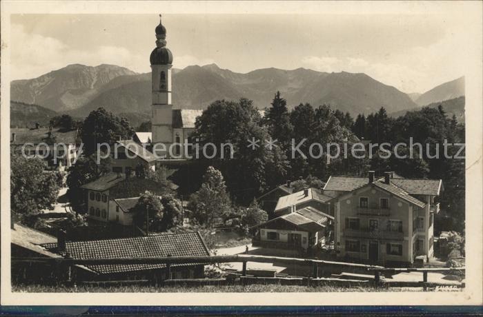 Elbach Miesbach Kirchenpartie