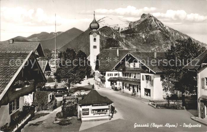 Grassau Chiemgau Kirchenpartie