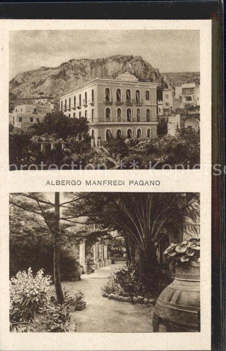 Capri Albergo Manfredi Pagano