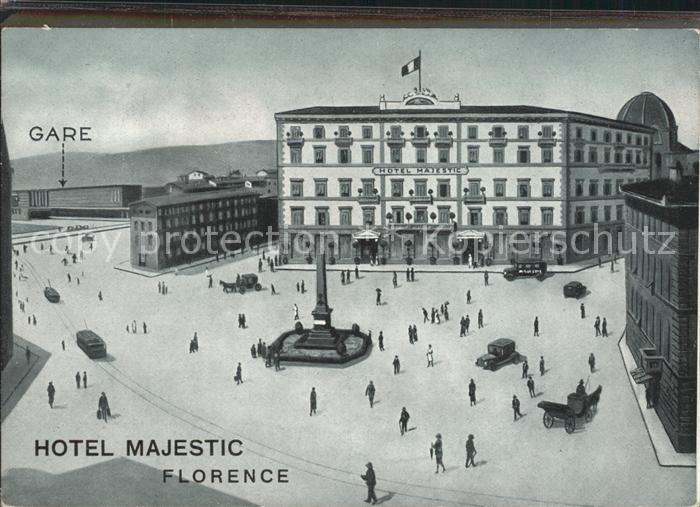 Firenze Florenz Hotel-Majestic-Florence und Hotel-Milano-Terminus
