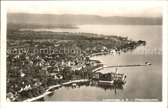 Langenargen Bodensee Fliegeraufnahme