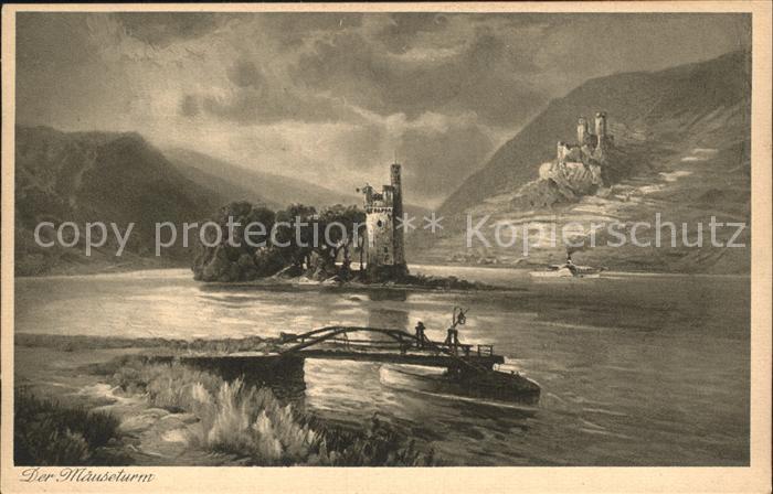Bingen Rhein Der Maeuseturm