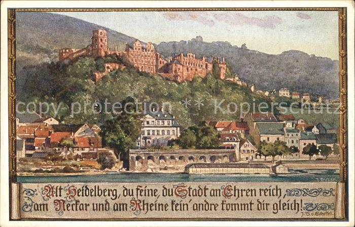 Alt Heidelberg Neckar Schloss