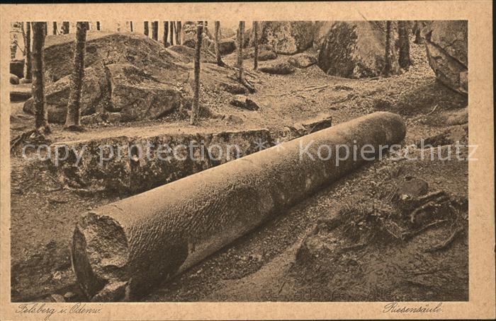 Felsberg Odenwald Teilansicht