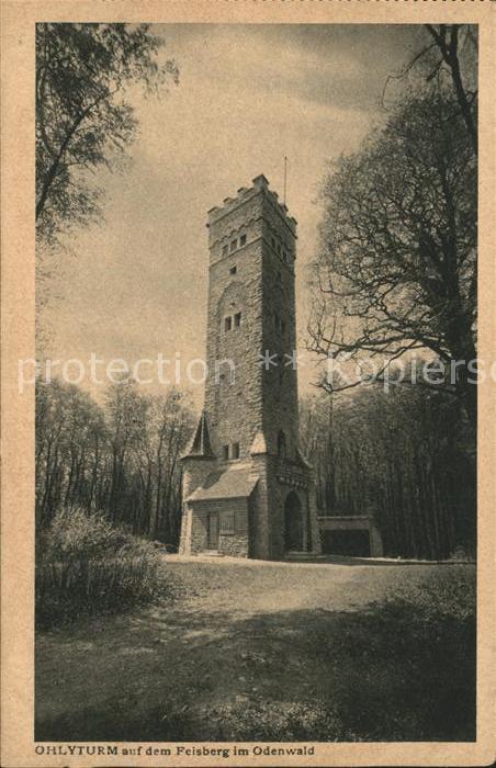 Felsberg Odenwald Ohlyturm