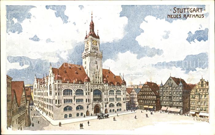 STUTTGART CITY Neues Rathaus