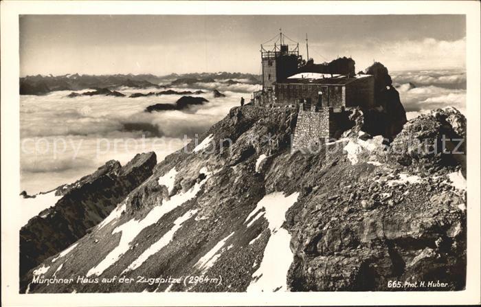Zugspitze Muenchener Haus