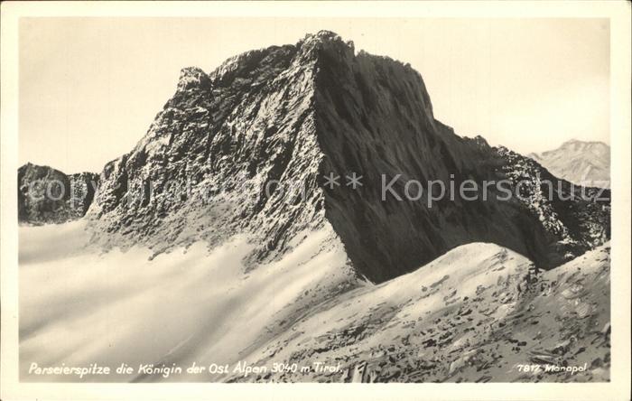 Parseierspitze in Tirol