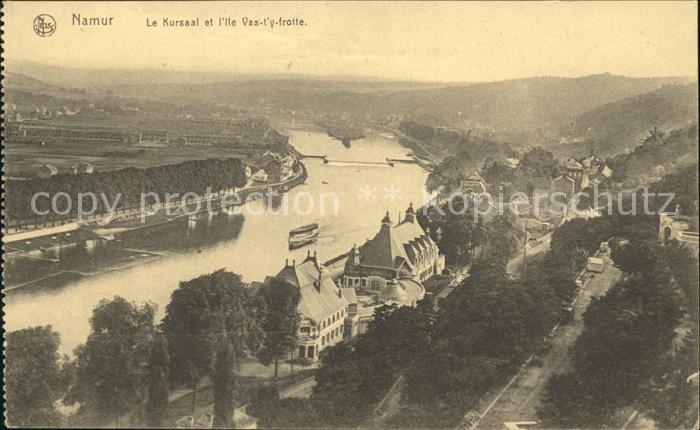 Namur Wallonie Le Kursaal et l'Ile Vas ty frotte