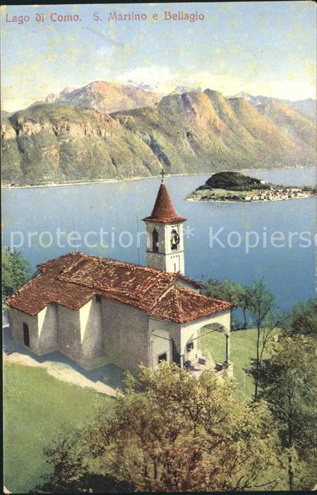 Lago di Como S Martino e Bellagio