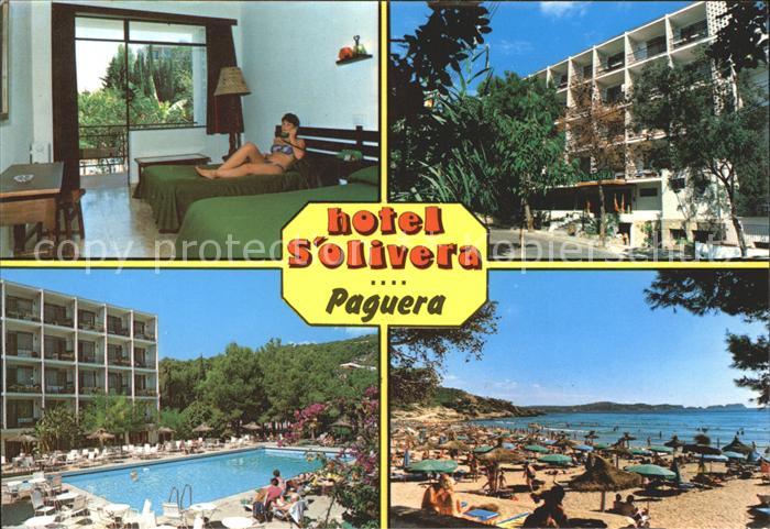 Paguera Mallorca Islas Baleares Hotel S Olivera Zimmer Swimmingpool Strand
