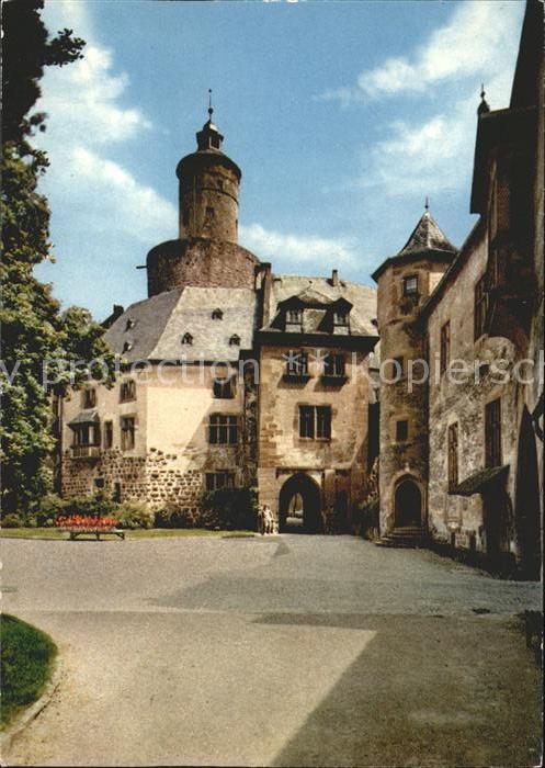 Buedingen Hessen aeusserer Schlosshof