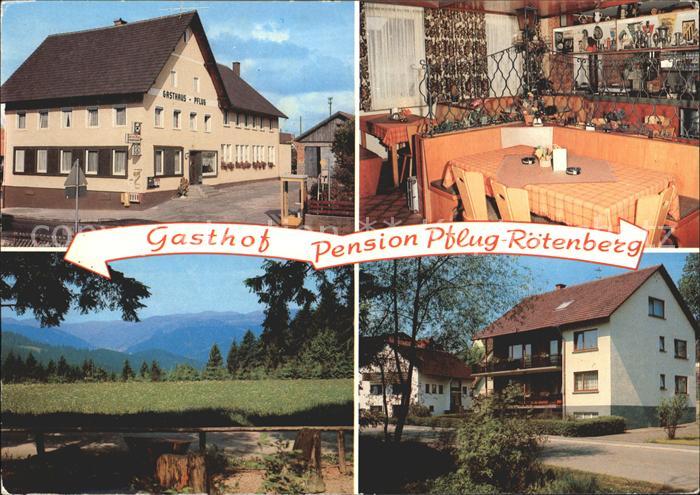 Roetenberg Aichhalden Gasthof Pension Pflug Gaststube