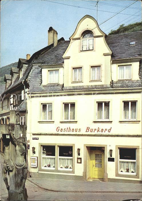 BERNKASTEL-KUES Berncastel Rheinland-Pfalz Gasthaus Burkard