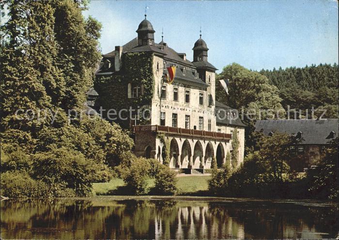 Gimborn Schloss Gimborn Schlossteich