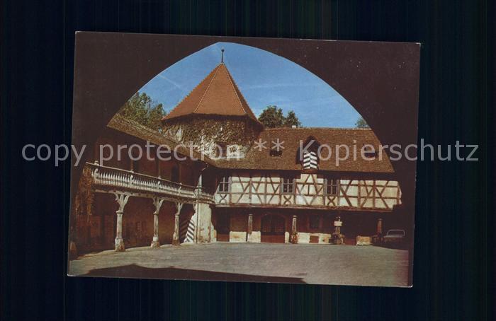 Jagsthausen Jagst Schlosshof