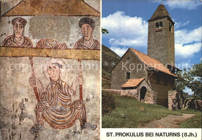Naturns St Prokulus Wandbild