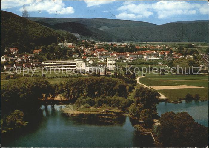 Bad Sooden-Allendorf Sanatorium Balzerborn Fliegeraufnahme