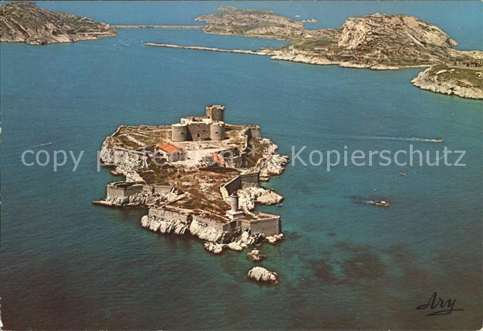 Marseille Bouches-du-Rhone Chateau d If Vue aerienne