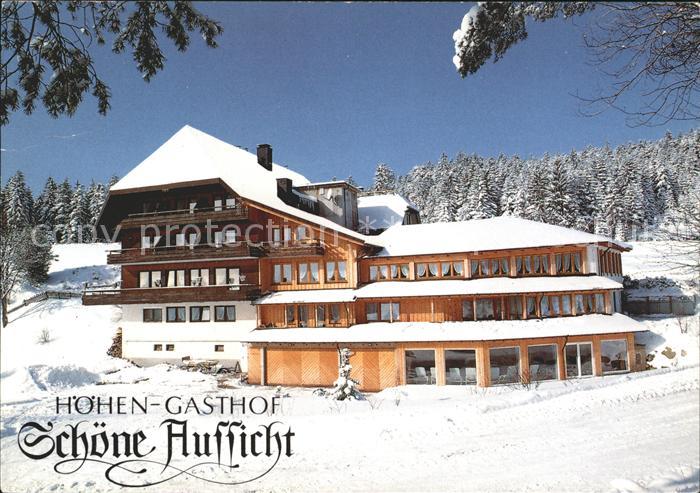 Hornberg Schwarzwald Hoehen Gasthof Schoene Aussicht