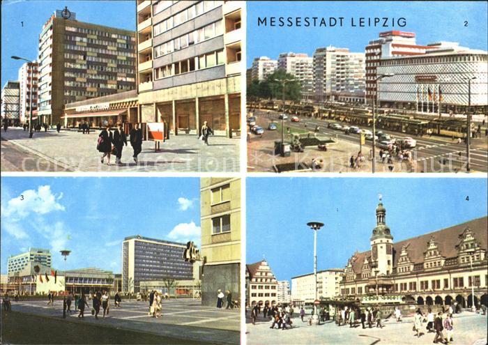 LEIPZIG Sachsen Am Bruehl Warenhaus Konsument Sachsenplatz Altes Rathaus