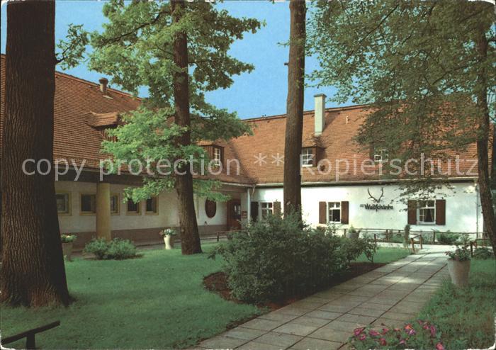 Moritzburg Sachsen Waldschaenke Moritzburg Gaststaette mit Hotel