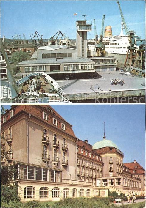 Gdynia Pommern Kapitanat Portu Sopot Grand Hotel