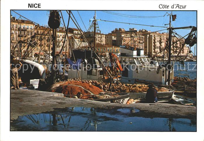 Nice Alpes Maritimes Le port des pecheurs