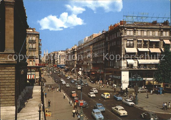 Marseille Bouches-du-Rhone La Canebiere