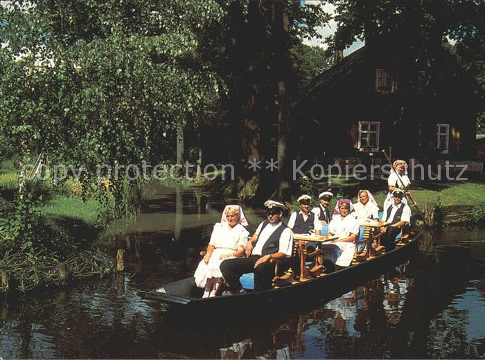 Luebbenau Spreewald Kahnfahrt im Spreewald