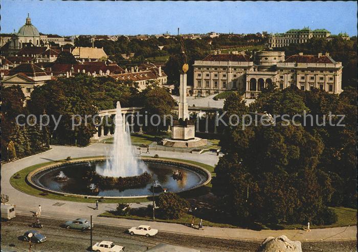 Wien Schwarzenbergplatz Hochstrahlbrunnen