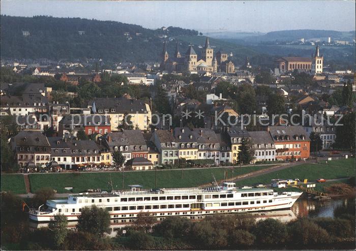 TRIER  CITY Stadtansicht Passagierschiff
