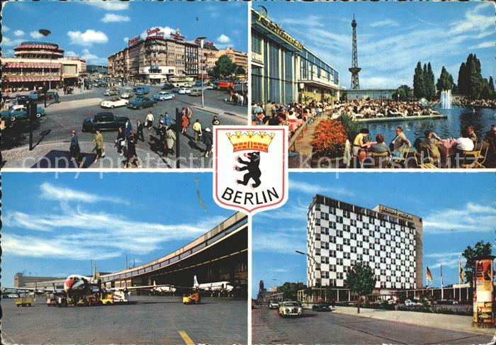 BERLIN  CITY Teilansichten Flughafen Hilton Hotel