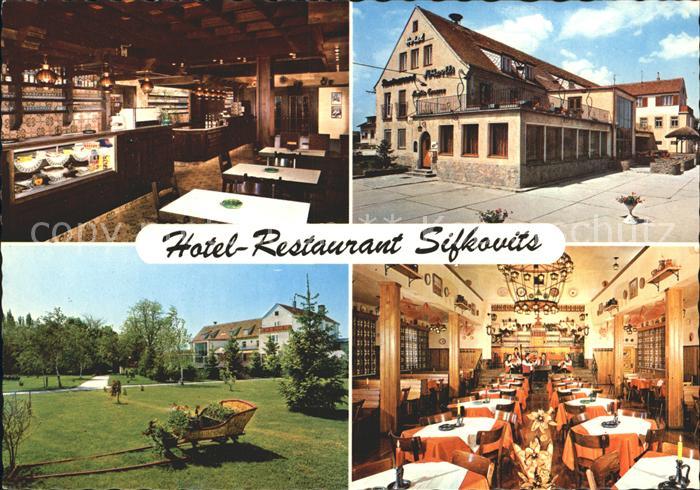 Rust Burgenland Hotel Restaurant Sifkovits Gastraum Speisesaal Park