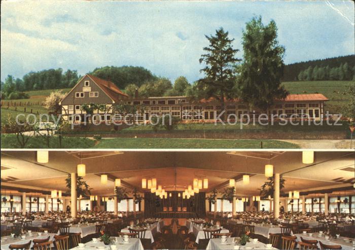 Buchhagen Ausflugs Gasthaus Mittendorf Speisesaal