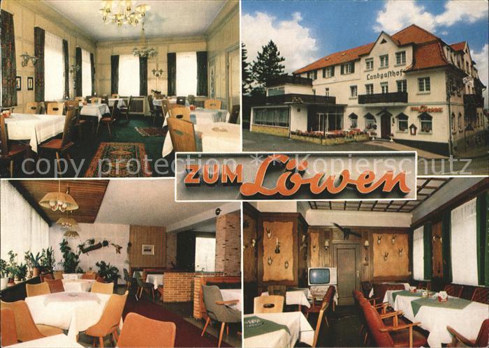 Waldkatzenbach Landgasthof Zum Loewen Gastraeume