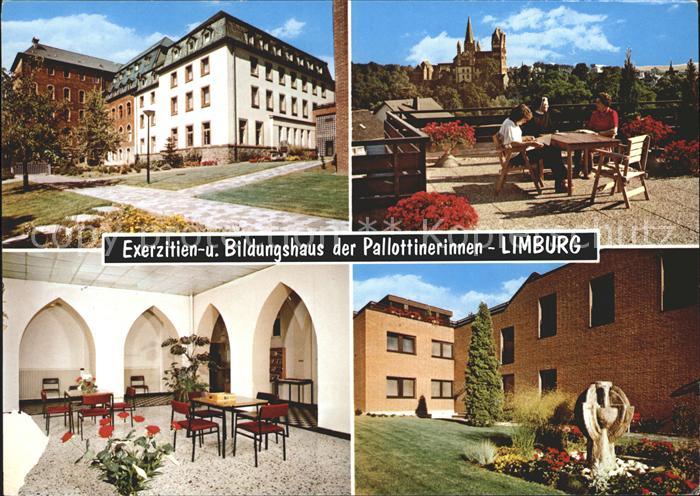Limburg Lahn Exerzitienhaus der Pallottinerinnen Terrasse Halle Garten