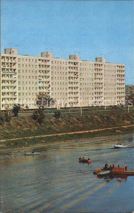 Omsk Promenade Fluss Om