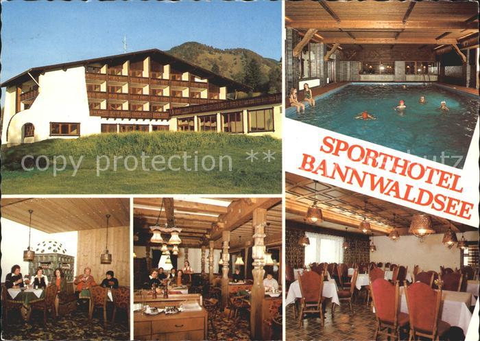 Buching Sporthotel Bannwaldsee Restaurant Hallenbad