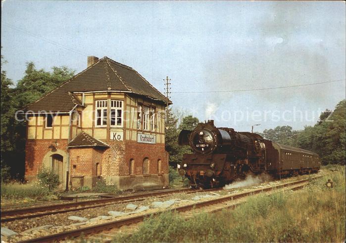 Kraftsdorf Lok 411182 mit P 6005 Dampflokomotive